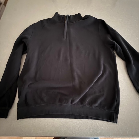 Men's Cutter & Buck Black XL 1/4 Zip Sweatshirt -Worn 1x-Excellent condition - Picture 1 of 7